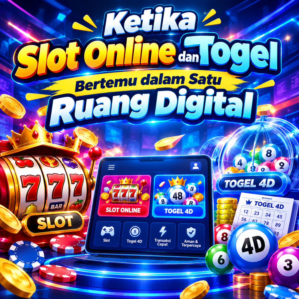 NAGA3388 - Ketika Slot Online dan Togel Bertemu dalam Satu Ruang Digital