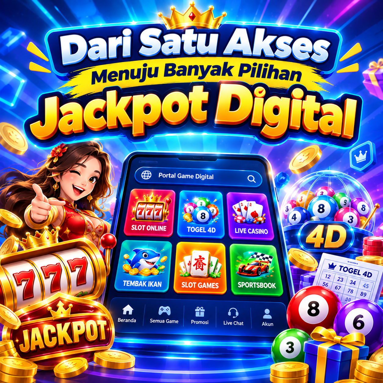 DEWA22 - Dari Satu Akses Menuju Banyak Pilihan Jackpot Digital