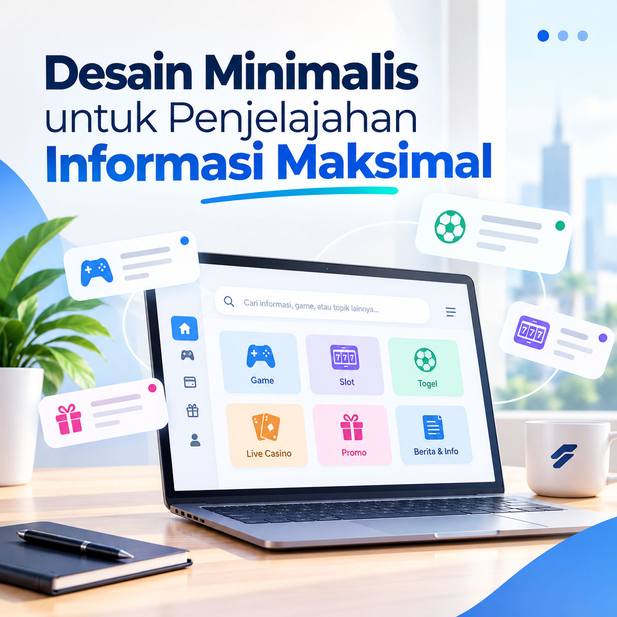 VIP123: Desain Minimalis untuk Penjelajahan Informasi Maksimal