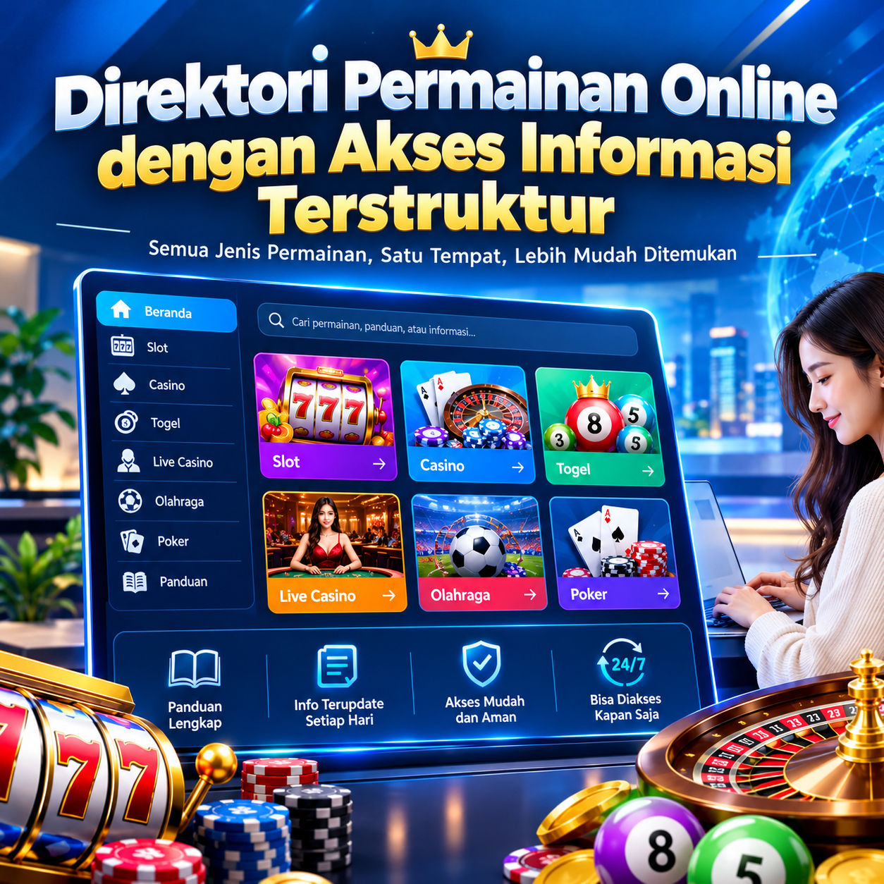 ROYALTOTO: Direktori Permainan Online dengan Akses Informasi Terstruktur
