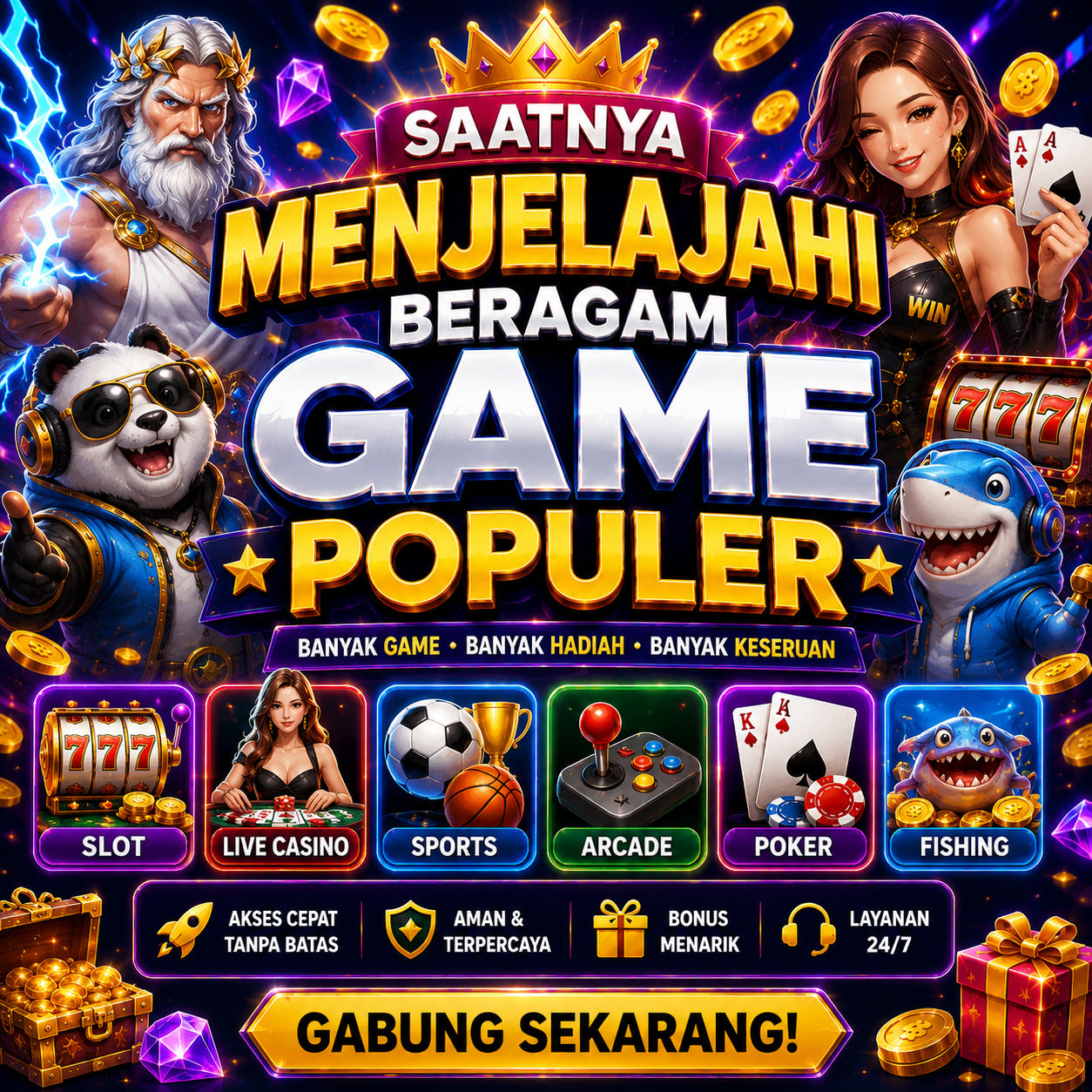 WDBOS Saatnya Menjelajahi Beragam Game Populer Paling Top