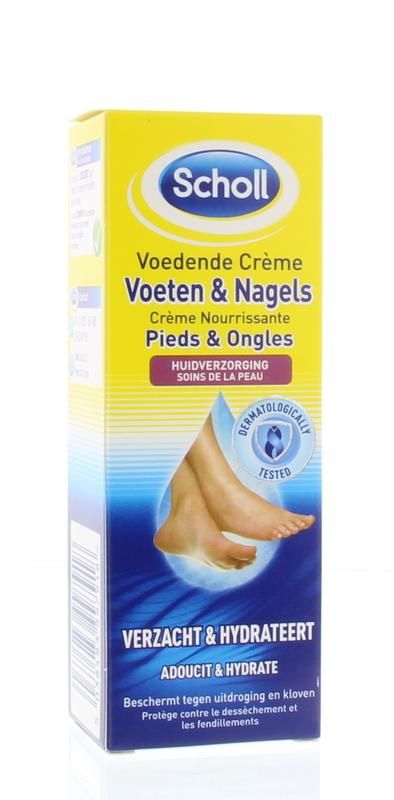 Crème Nourrissante Pieds & Ongles - Scholl - 75 ml