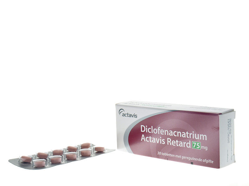 Diclofenac Natrium Aurobindo Ret Tablet Mga 75Mg 30St