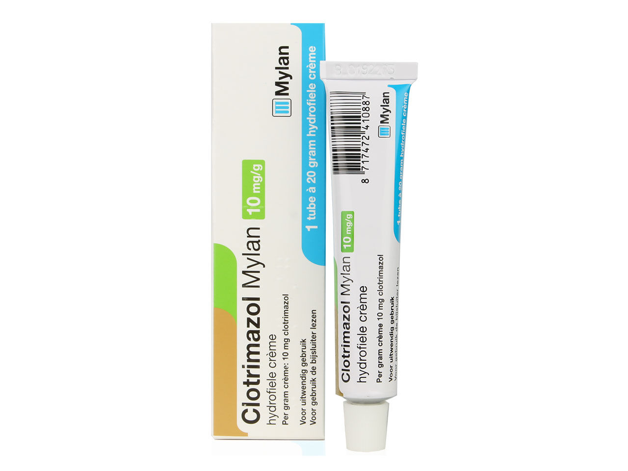 Clotrimazol Mylan Hydrofiele Creme 10mg/g (20 G). | eFarma Apotheek En
