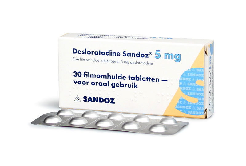 Desloratadine Sandoz Tablet Filmomhuld 5Mg 30St