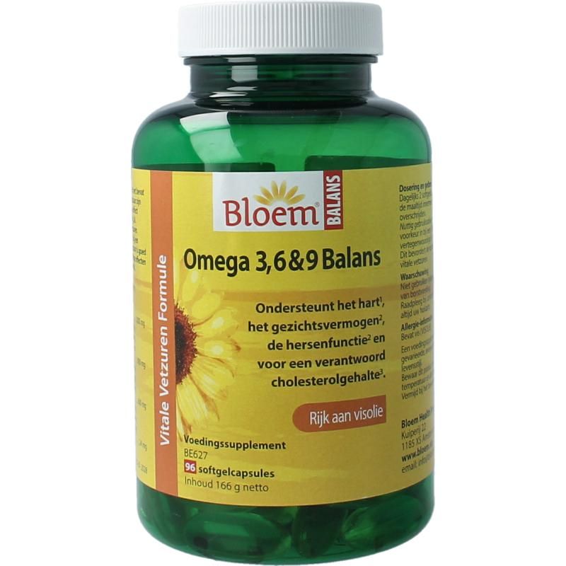 Bloem Omega 3, 6 \u0026 9 Balans Softgel