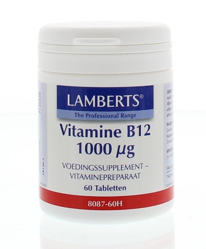 tand banjo Bederven Vitamine B12 Lamberts Tablet 1000mcg