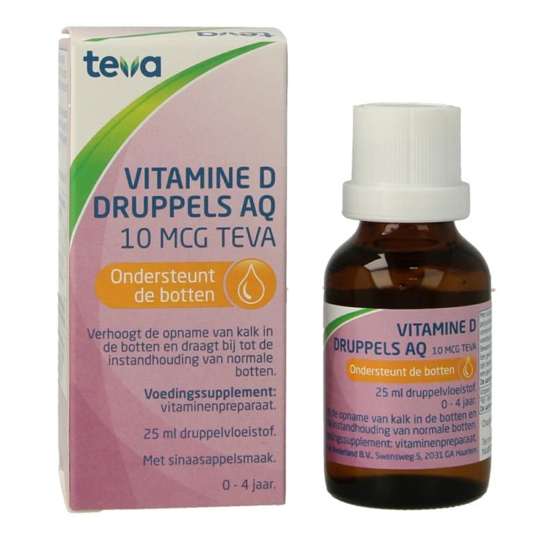 Vitamine Teva Aq Druppels 10mcg/5