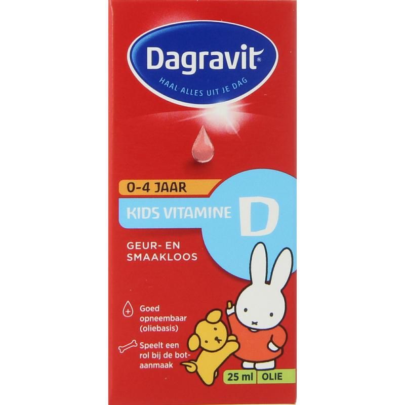 Abnormaal Somber toenemen Dagravit Kids Vitamine D Oleosum Druppels