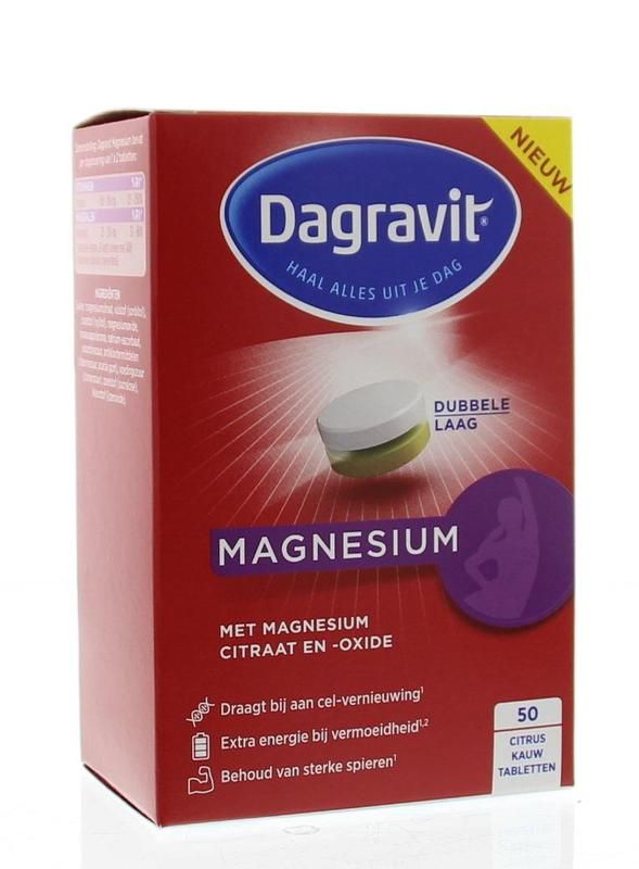 Kerkbank versneller Ga op pad Dagravit Magnesium Kauwtablet