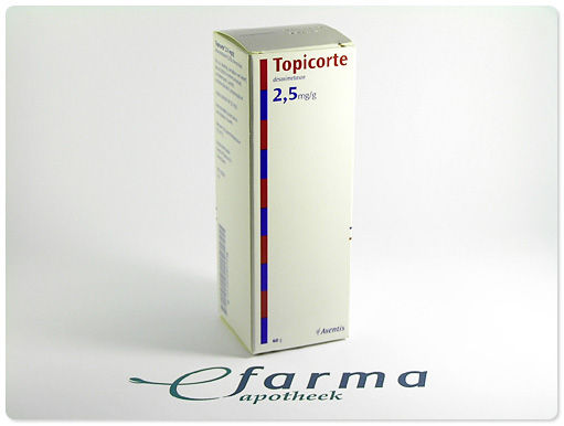Topicorte Topicorte O/w Emulsie 2,5mg/g