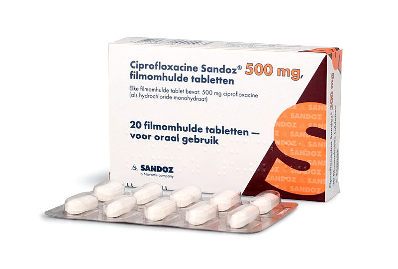Ciprofloxacin hcl 500 mg