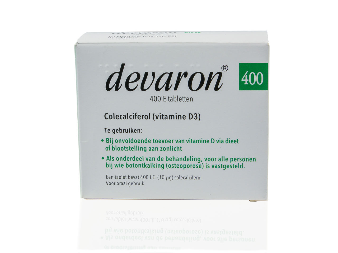 Compatibel met 945 deuropening Devaron Tablet Vitamine D3 400ie