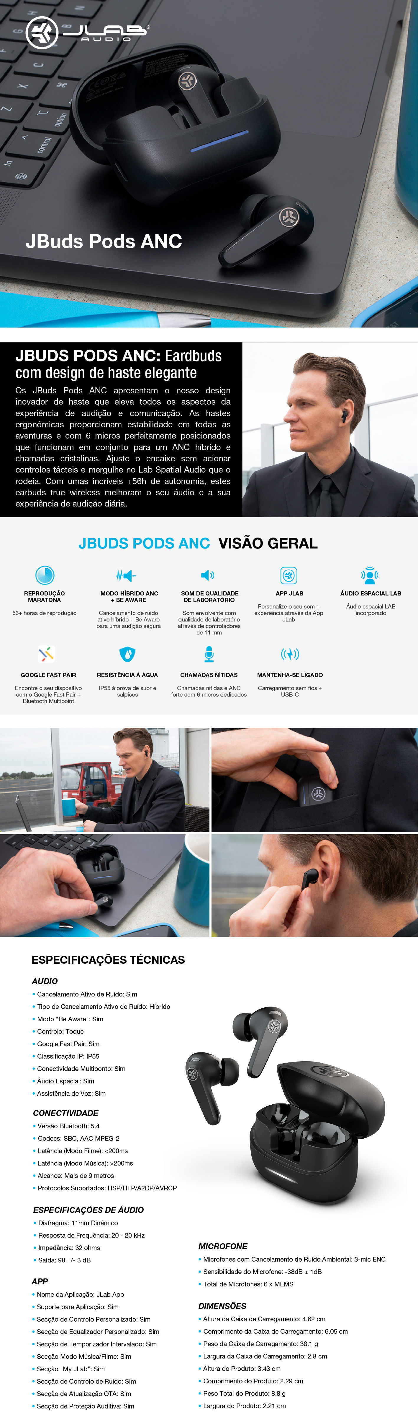 LP JBuds PODs ANC