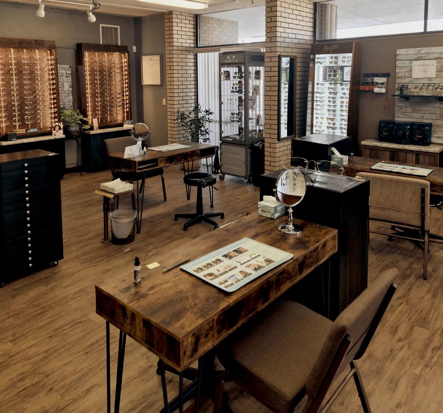 Interior of Clear Perspective Eyecare office in Albuquerque, NM