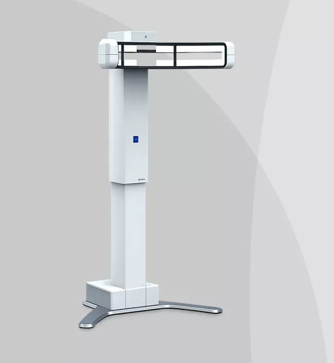 ZEISS VISUFIT 1000 digital measurement system for precise eyeglass fitting at Clear Perspective EyeCare in Albuquerque, NM