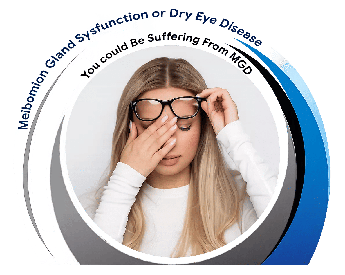 Patient receiving dry eye treatment at Clear Perspective EyeCare in Albuquerque, NM