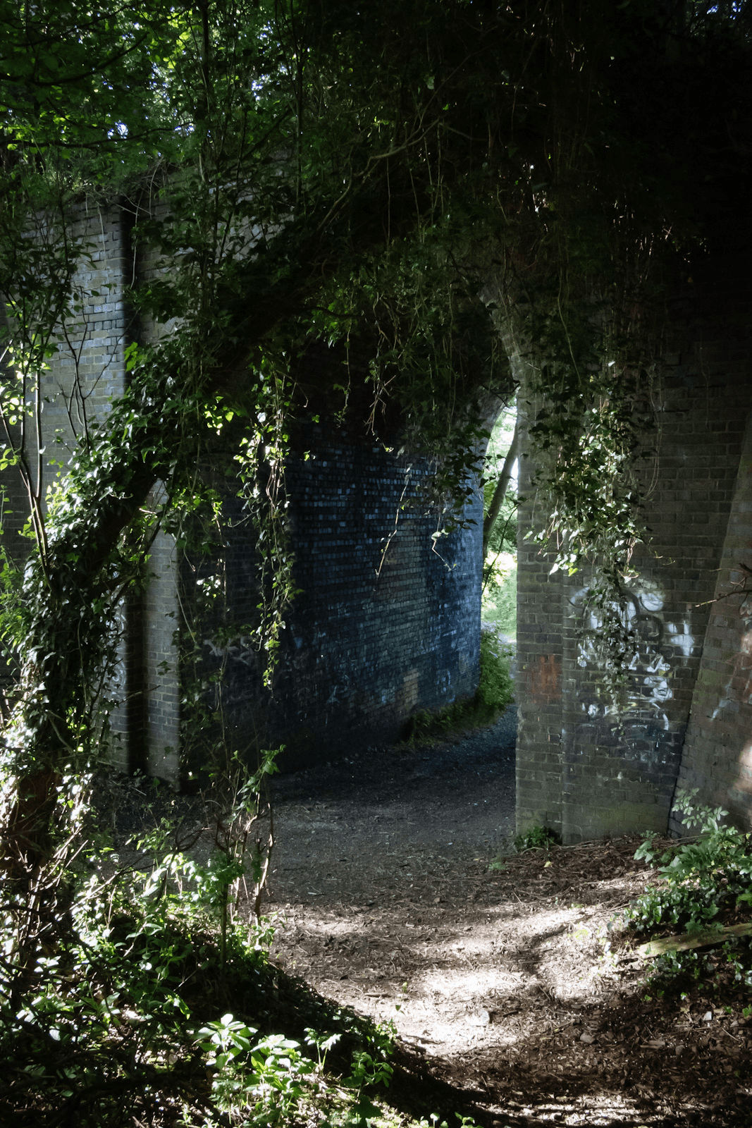 An old railway tunnel