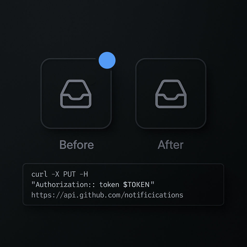 Remove Blue Dot Messages GitHub Fix