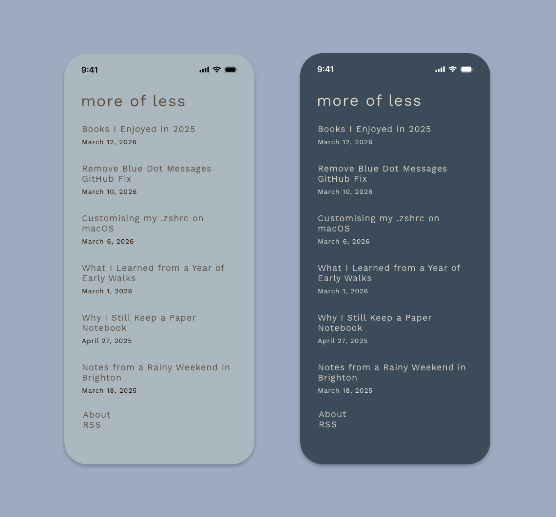 Oxford Blue Theme