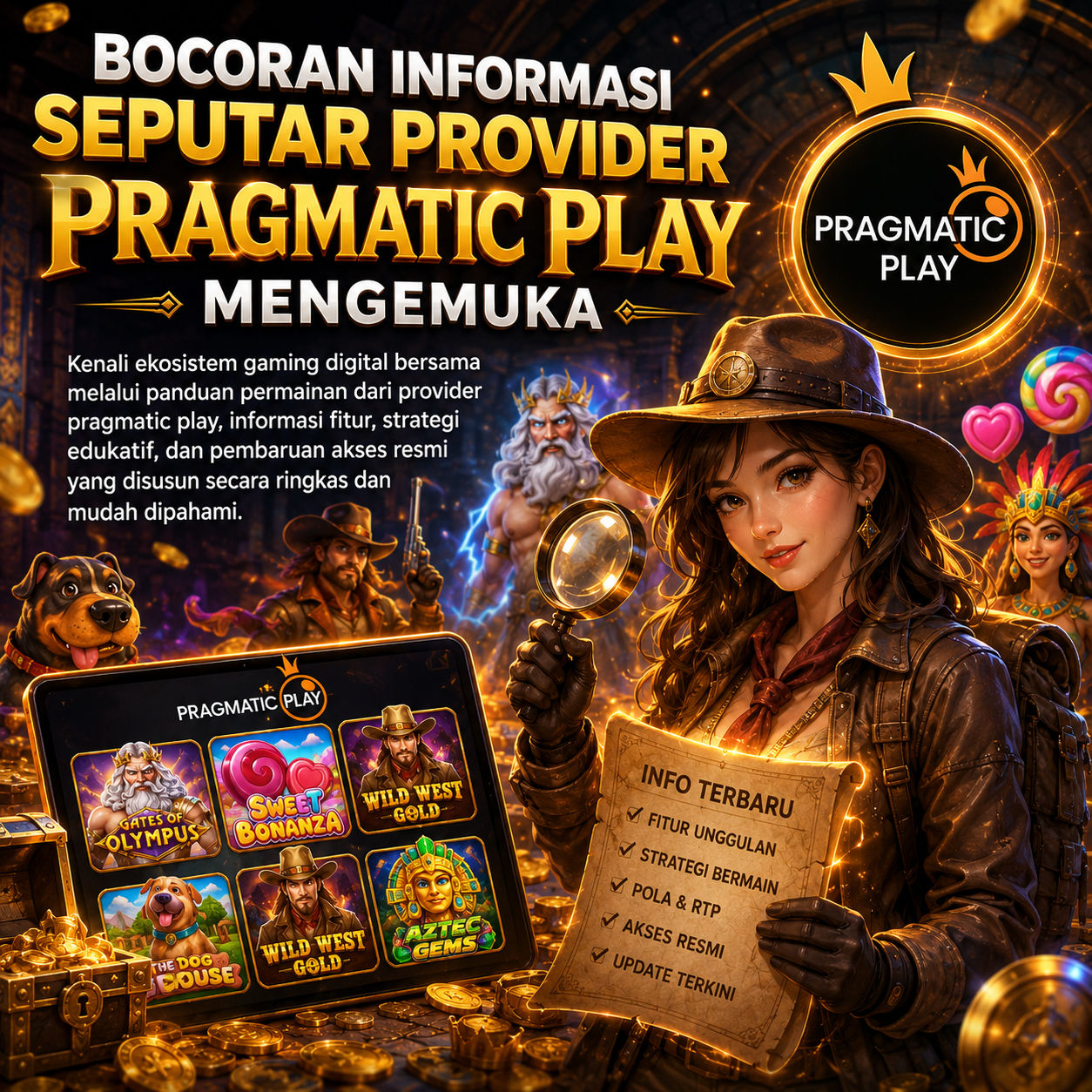 JUALTOTO: Bocoran Informasi Seputar Provider Pragmatic Play Mengemuka