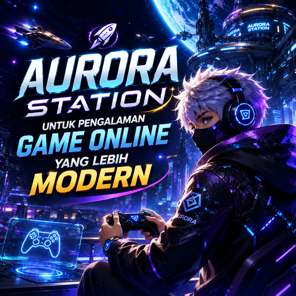 JAGOLEDAK | Aurora Station untuk Pengalaman Game JAGO LEDAK Online yang Lebih Modern