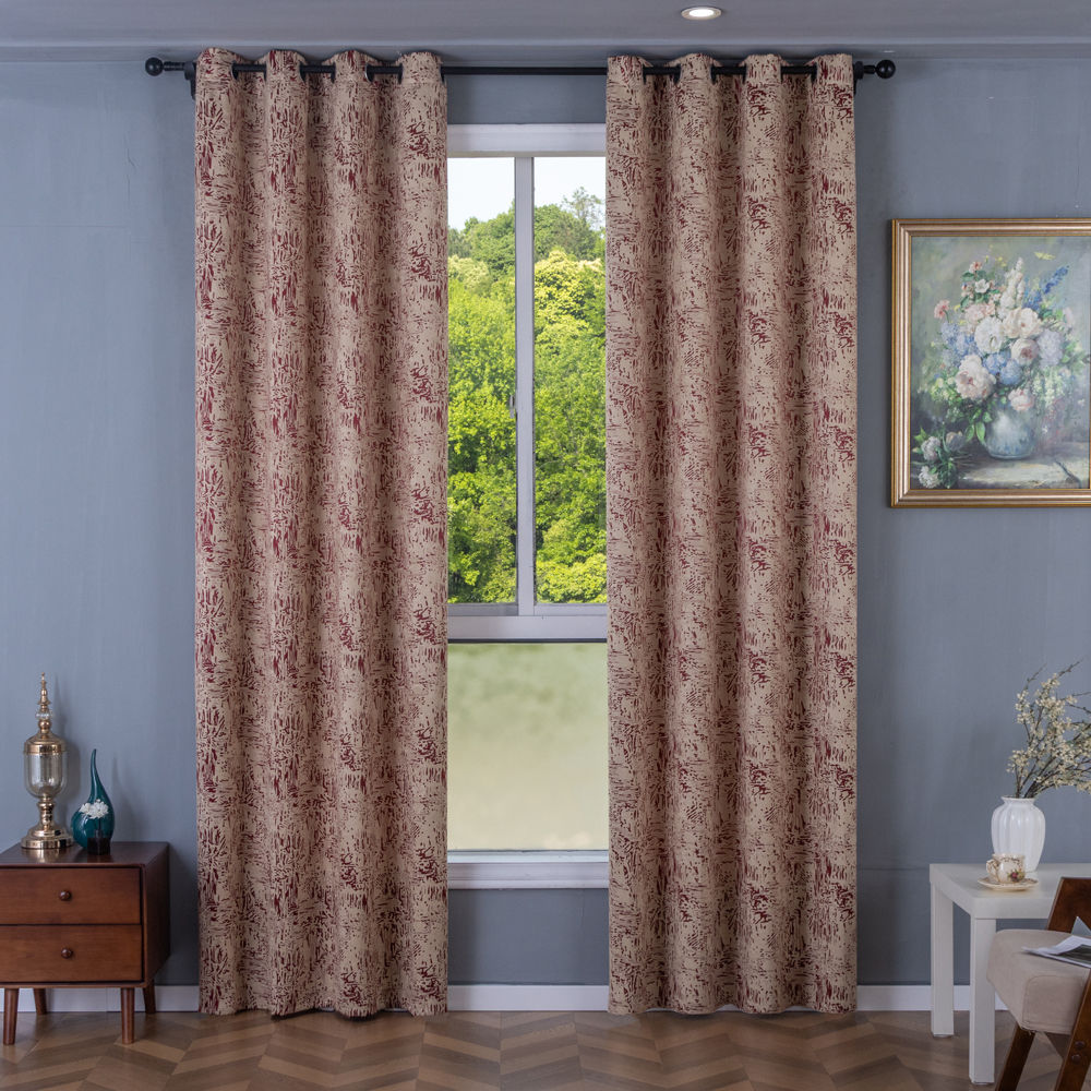 High-Density Jacquard Blackout Fabric Wholesale Collection for Large-Scale Distributors - Thumbnail 2