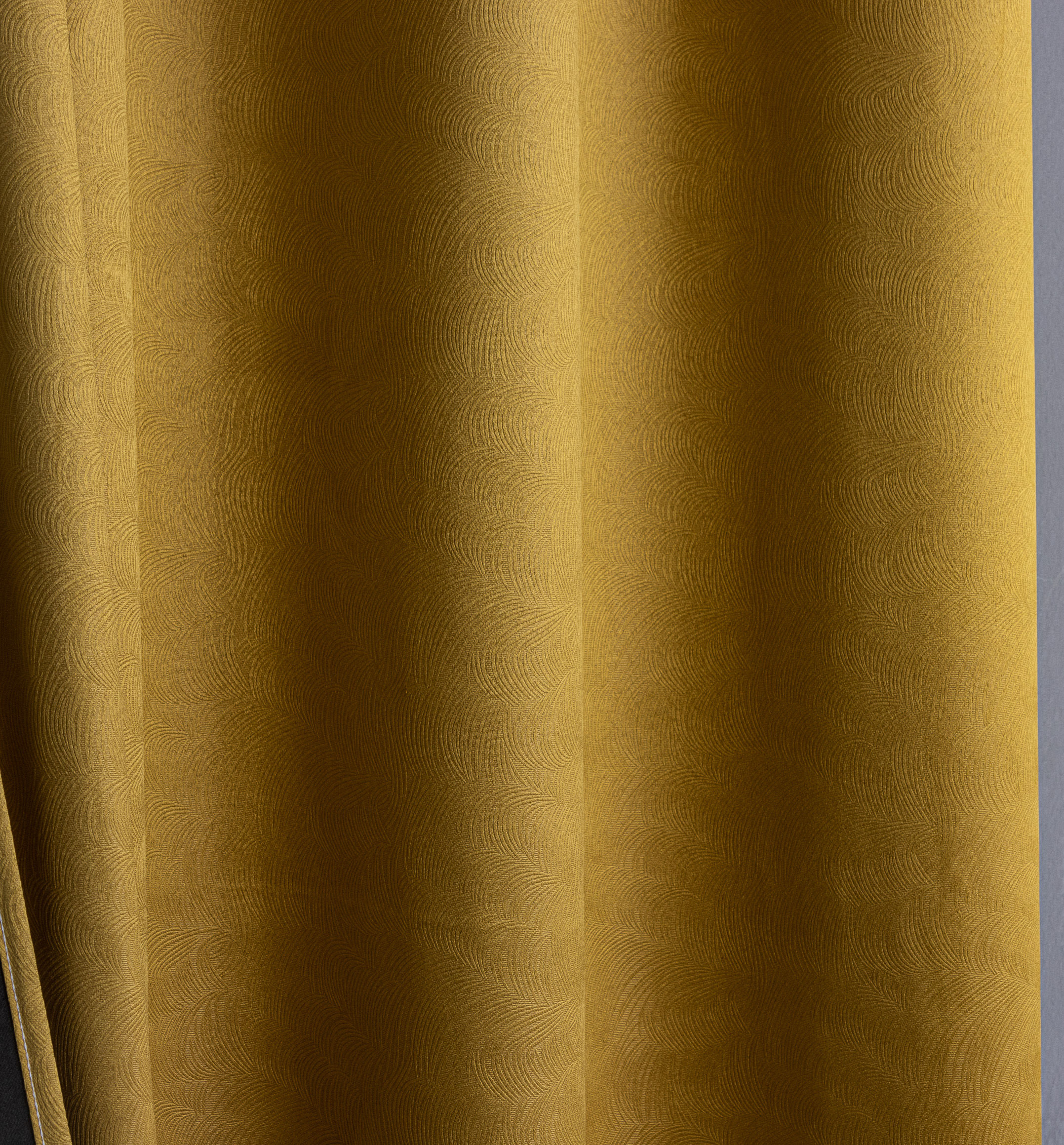 100% Full Blackout Fishtail Embossed Window Curtains (Fabric & Finished Options) - Wholesale curtain thumbnail 5 | Borige