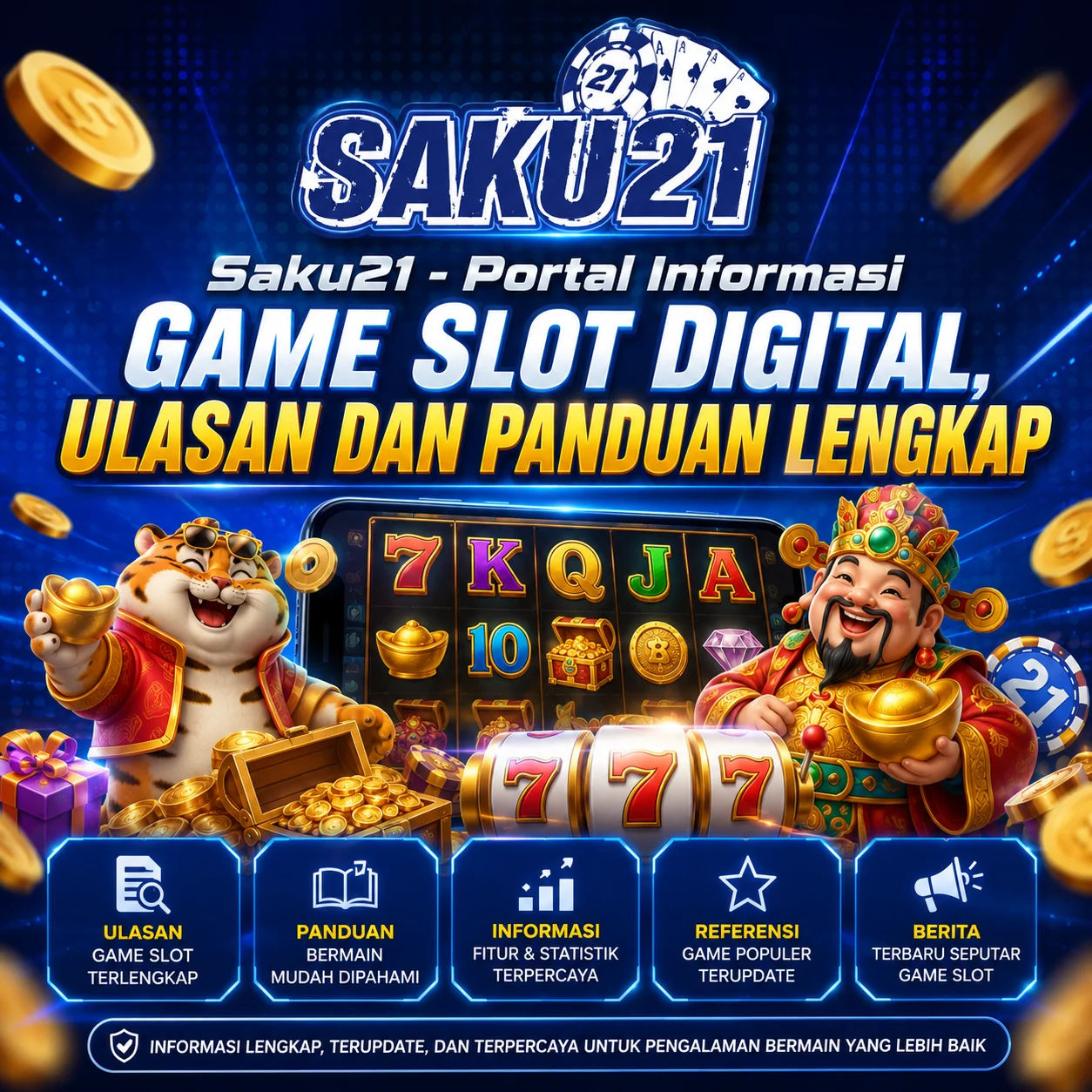 Saku21 - Portal Informasi Game Slot Digital, Ulasan dan Panduan Lengkap