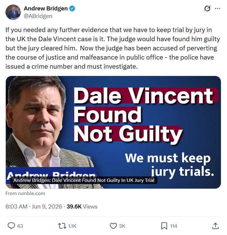 Andrew Bridgen: If you needed any further evidence…
