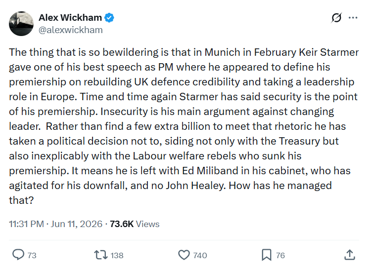 Alex Wickham: The thing that is so bewildering…
