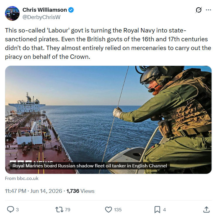 Chris Williamson: This so-called 'Labour' govt is...