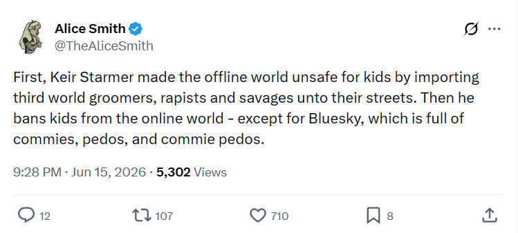 Alice Smith: First, Keir Starmer made the offline world...