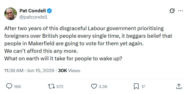 Pat Condell: After two years of this disgraceful...