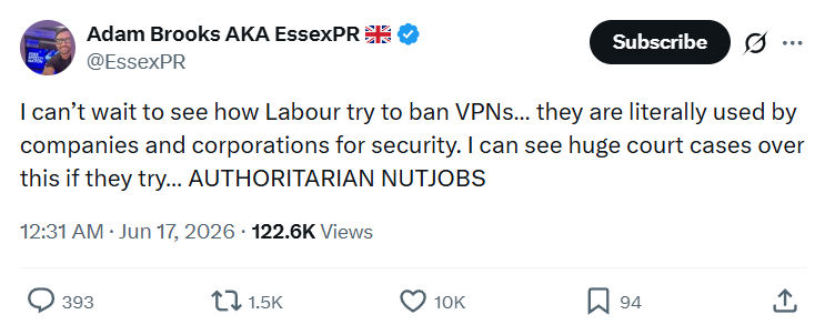 Adam Brooks: I can’t wait to see how Labour...