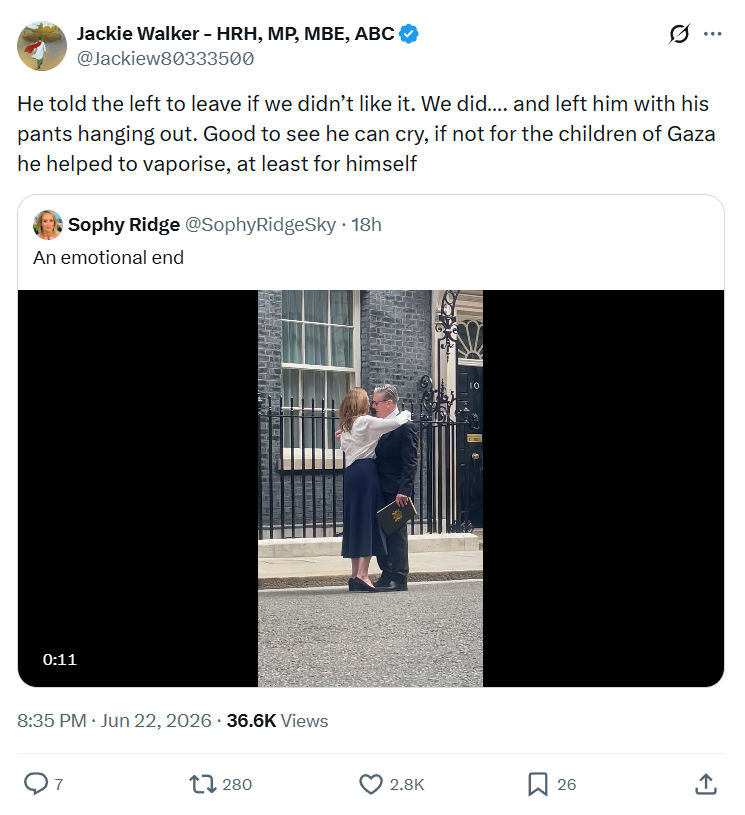 Jackie Walker: He told the left to leave if we...