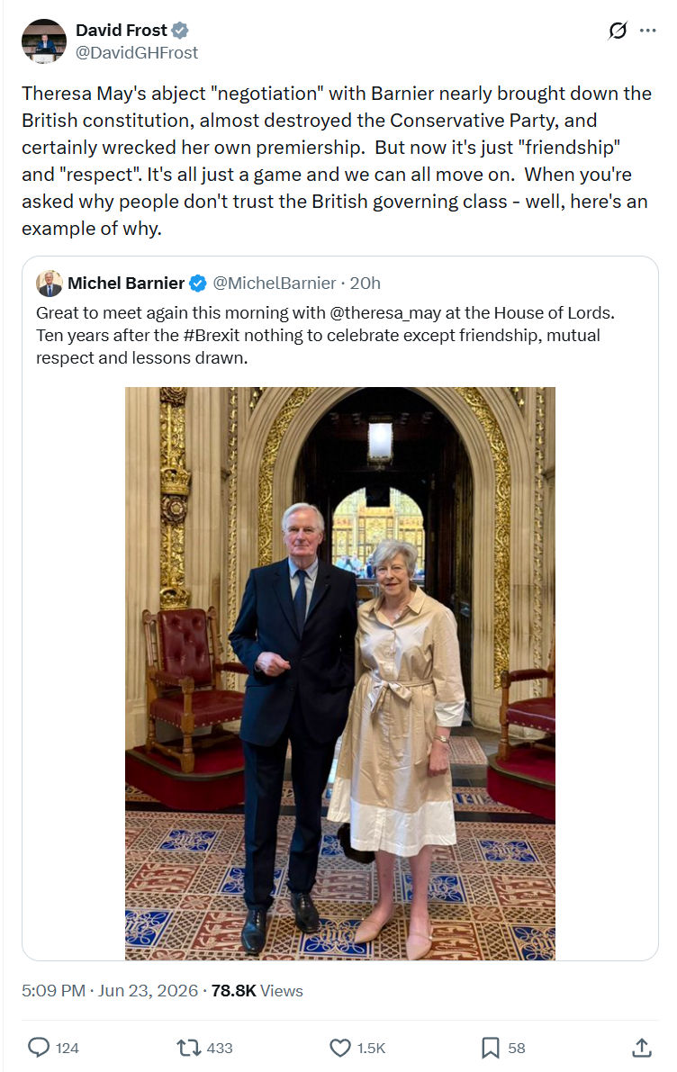 David Frost: Theresa May's abject "negotiation" with...