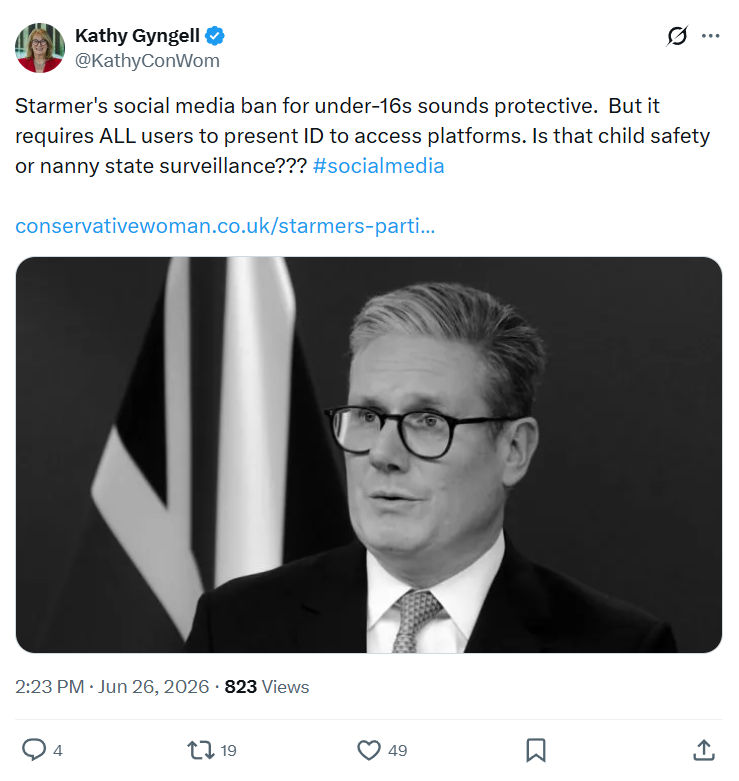 Kathy Gyngell: Starmer's social media ban for under-16s...