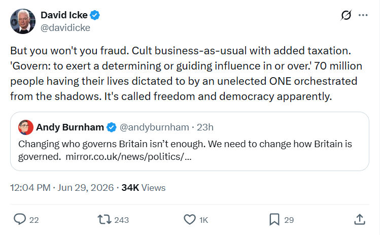 David Icke: But you won't you fraud...