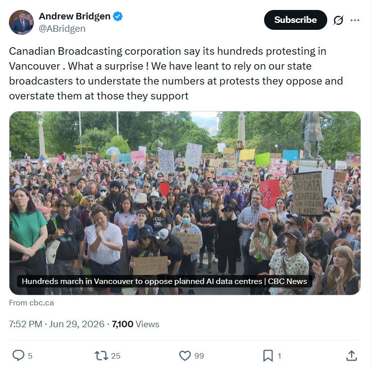 Andrew Bridgen: Canadian Broadcasting...