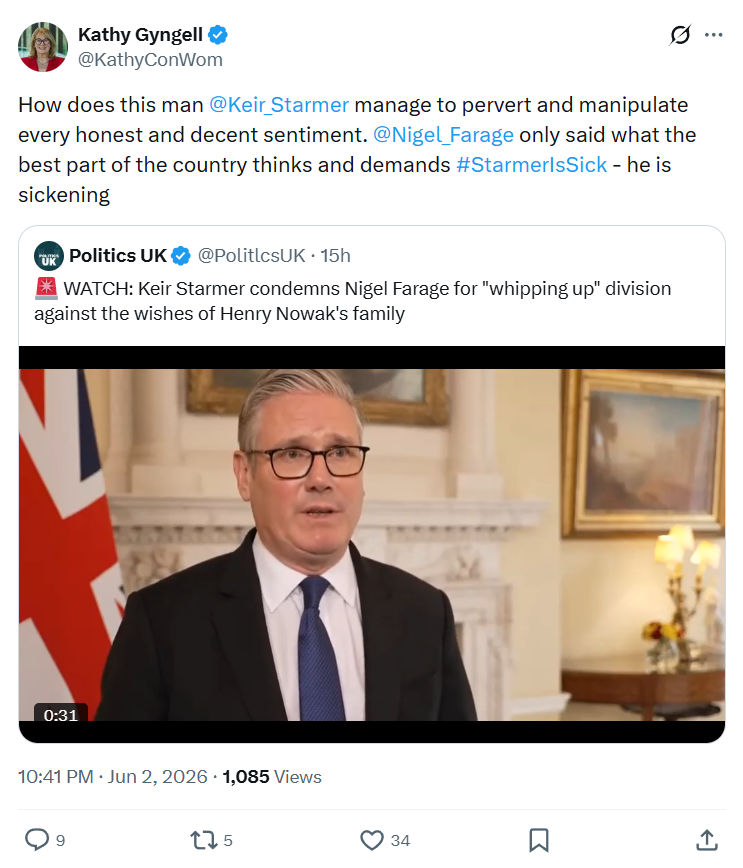 Kathy Gyngell: How does this man  @Keir_Starmer…
