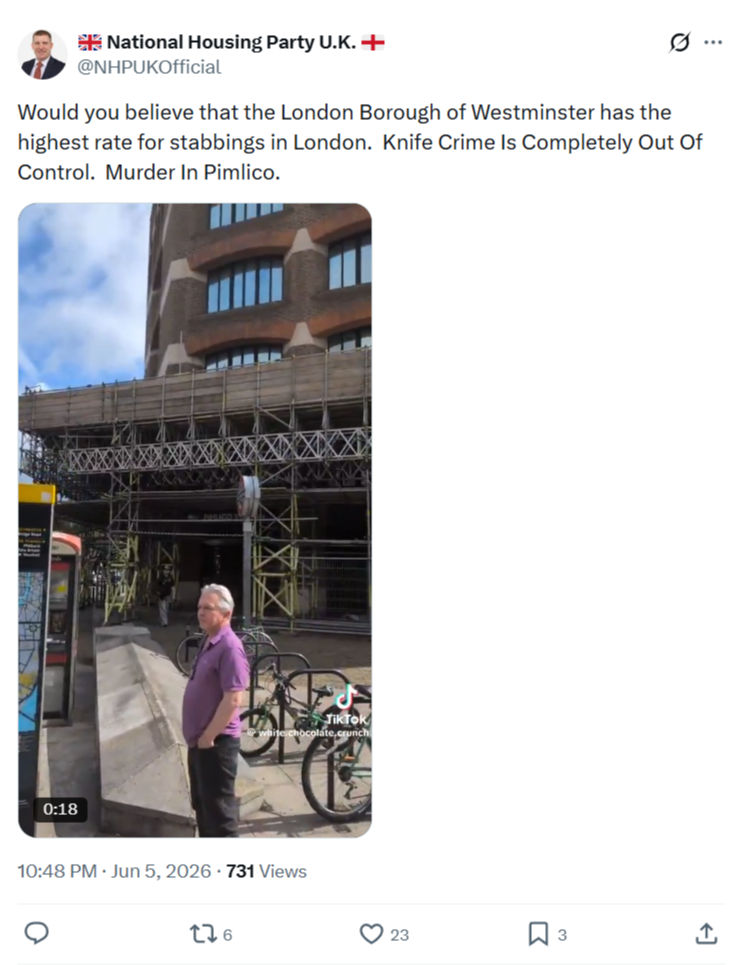 Pat McGinnis: Would you believe that the London…
