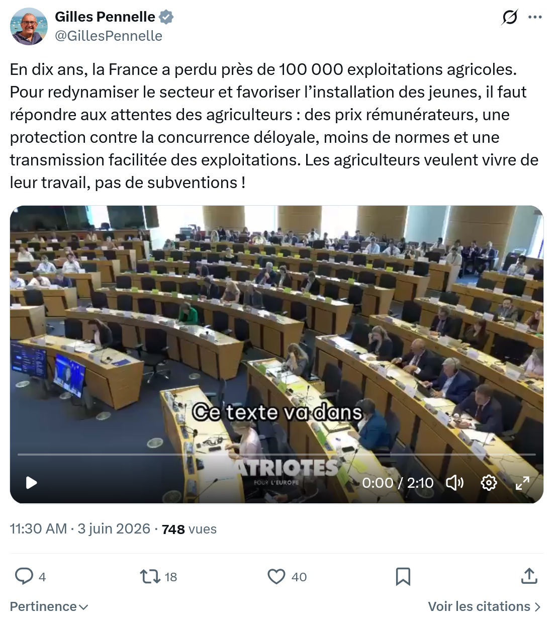 Gilles Pennelle: En dix ans, la France a perdu…