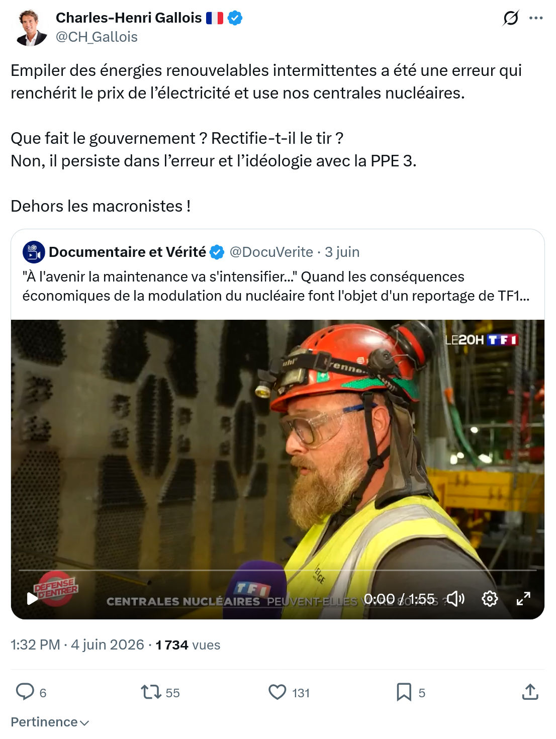 Charles-Henri Gallois: Empiler des énergies renouvelables…