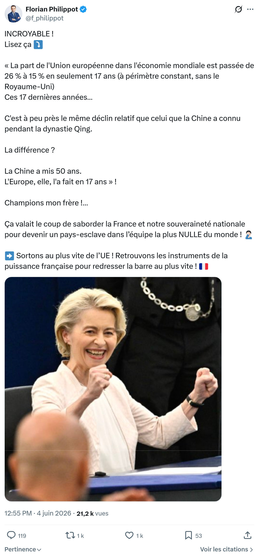 Florian Philippot: INCROYABLE ! Lisez ça…