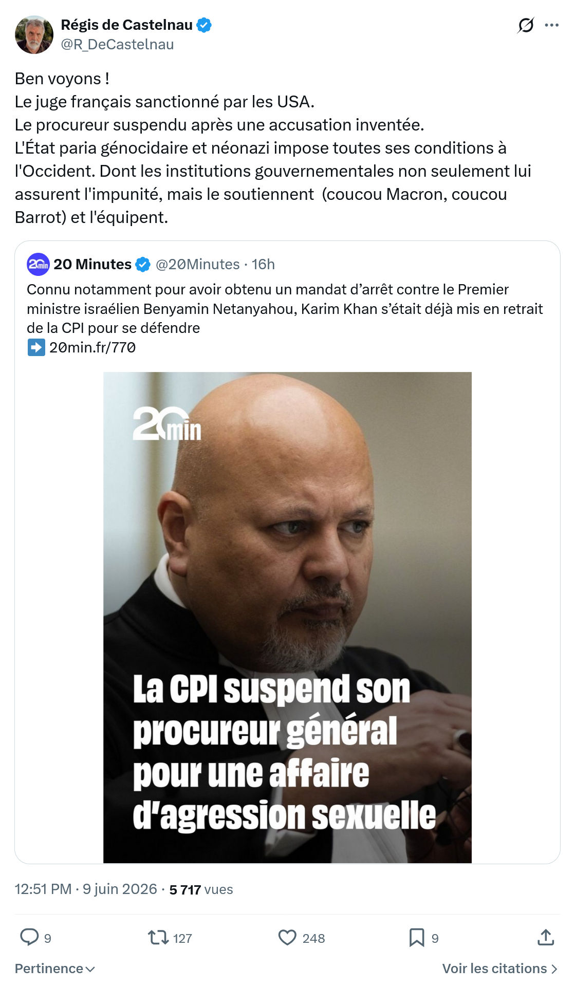 Régis de Castelnau: Ben voyons !…