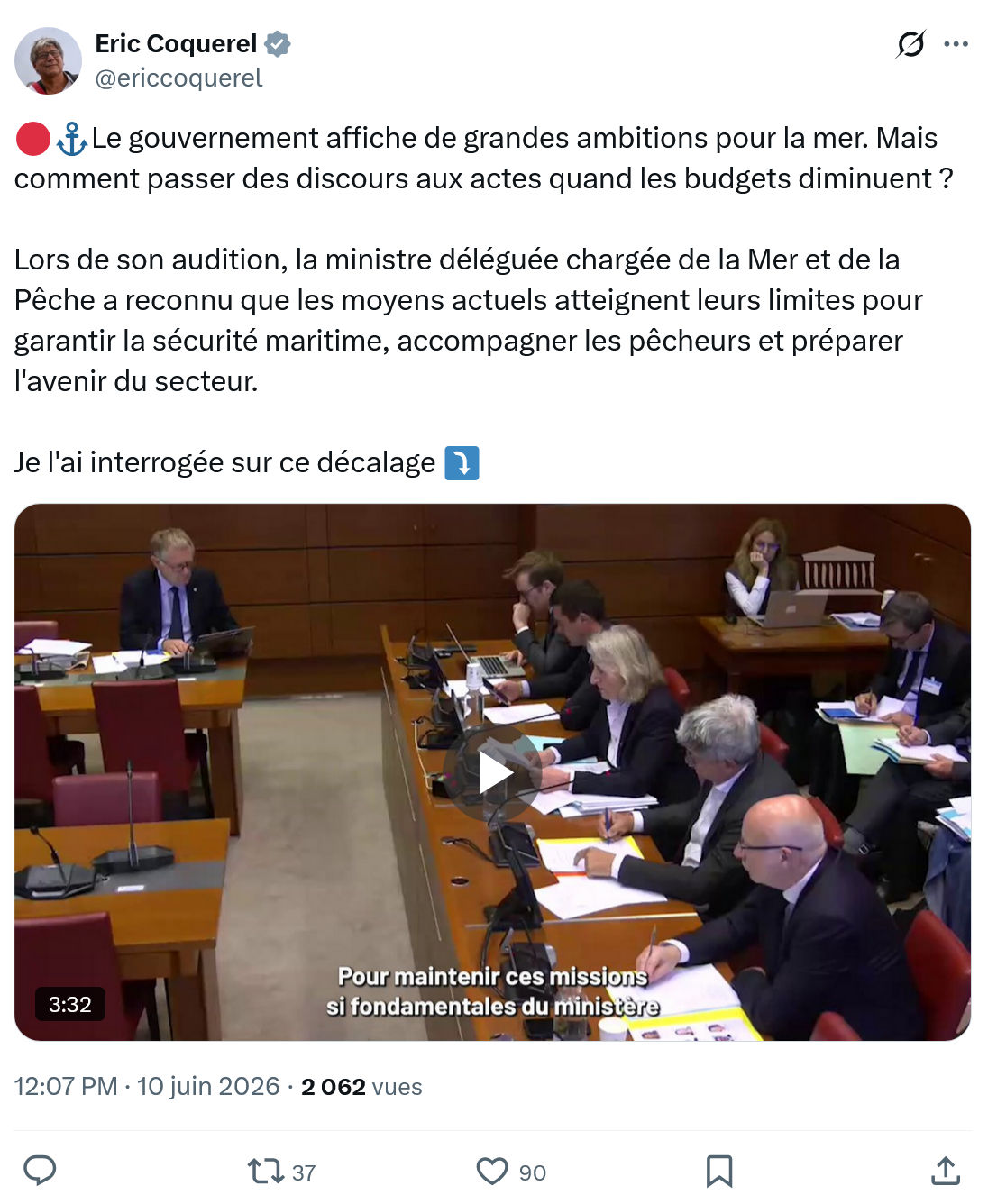 Eric Coquerel: Le gouvernement affiche de grandes…