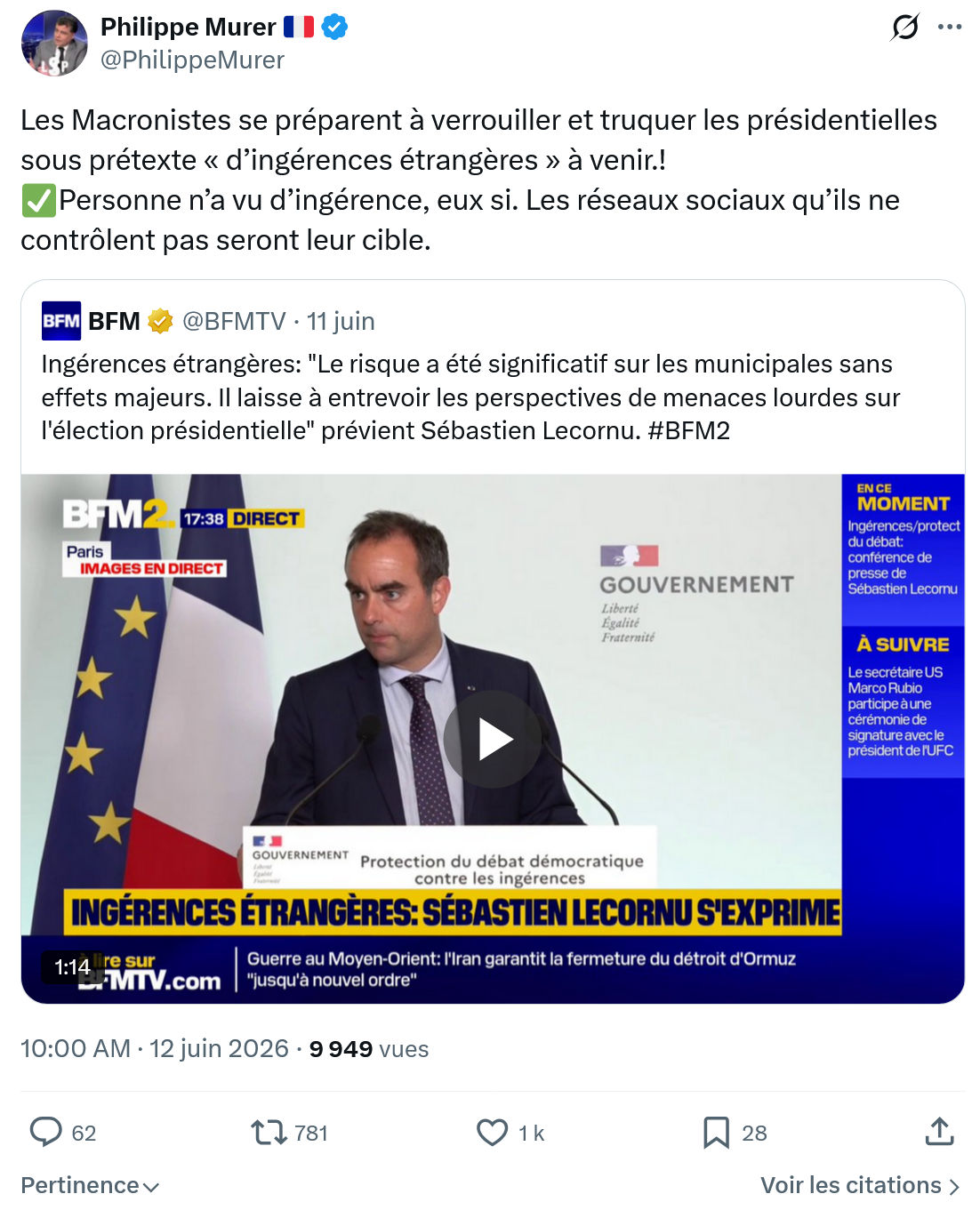 Philippe Murer: Les Macronistes se préparent…