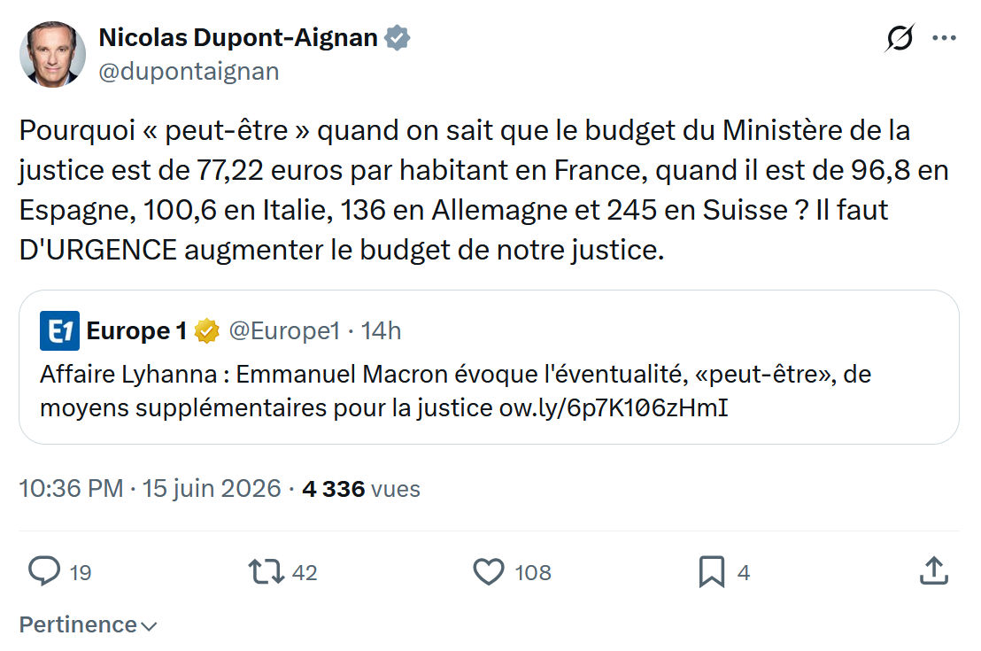 Nicolas Dupont-Aignan: Pourquoi « peut-être » quand on sait…