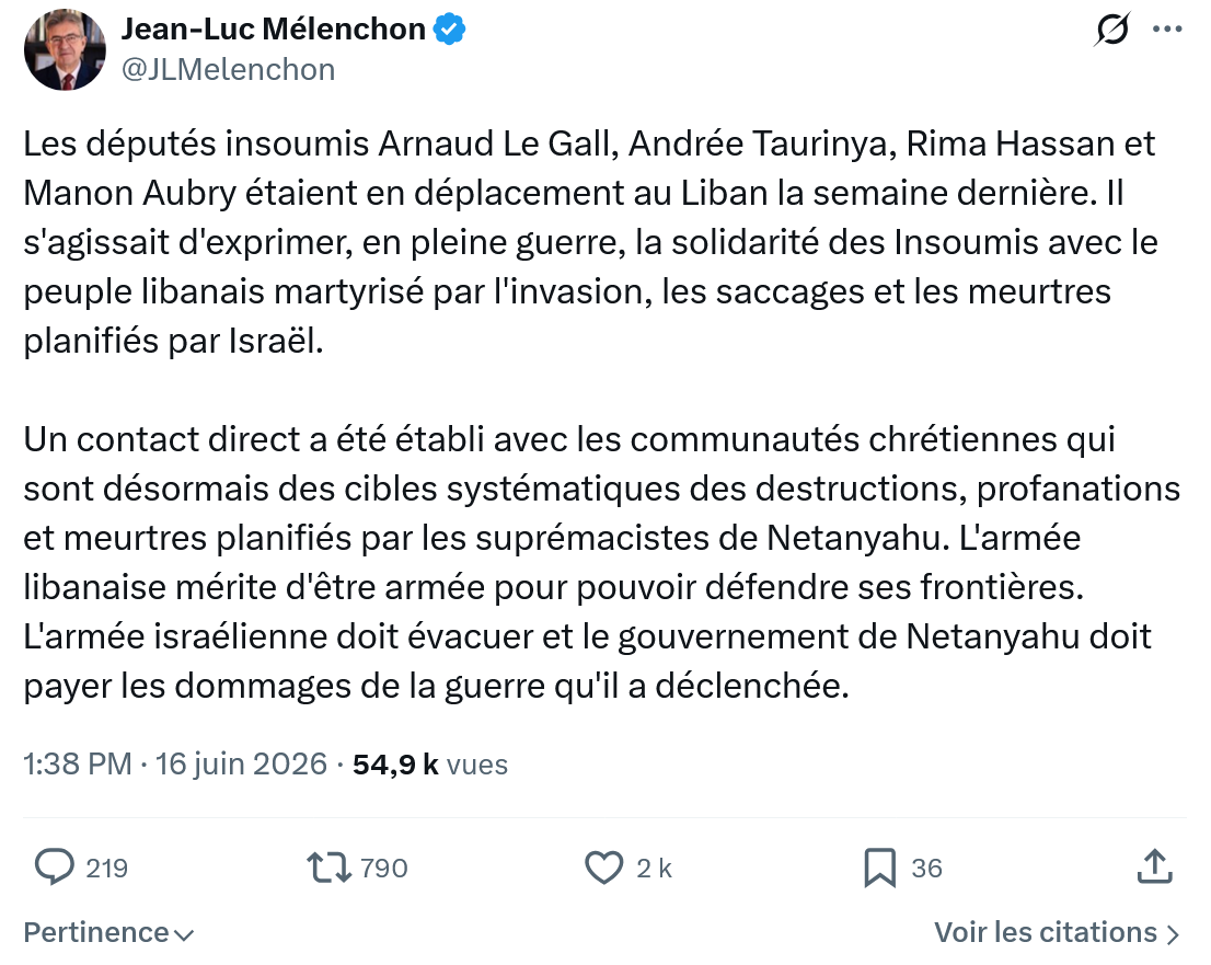 Jean-Luc Mélenchon: Les députés insoumis Arnaud Le Gall...
